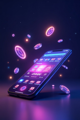 Gamblezen casino app on smartphone